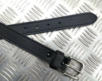 Fire Services & Civilian Issue Leather Prong Buckle Trouser Belt 2.9cm