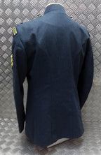 RAF Royal Air Force No9 Jacket Airforce Blue Grey Colour Bandsman Tunic Stand up Collar