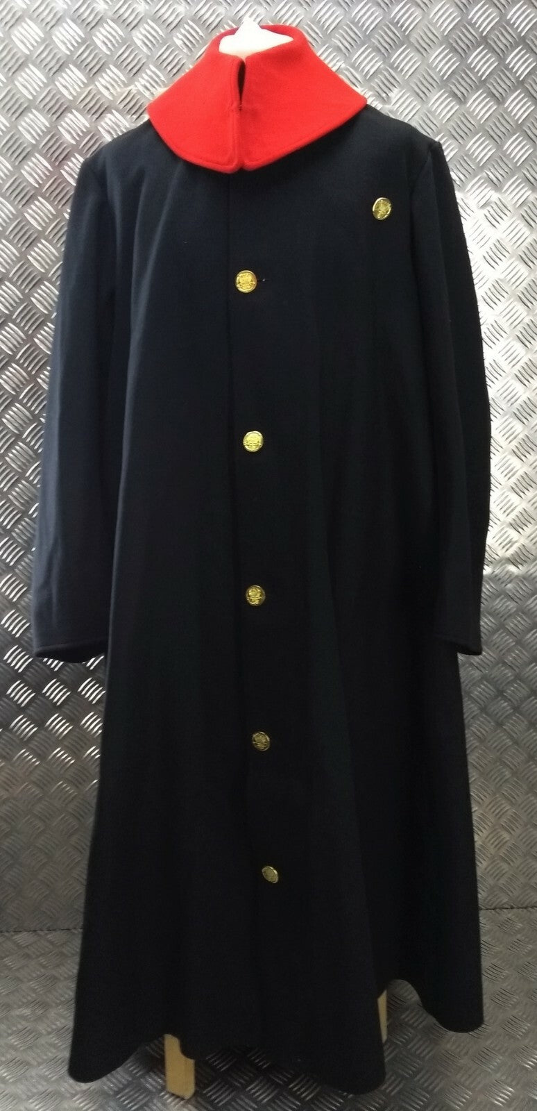Genuine British Army Issue Long Coat Mans Blues & Royals Mercian Regiment Size 3