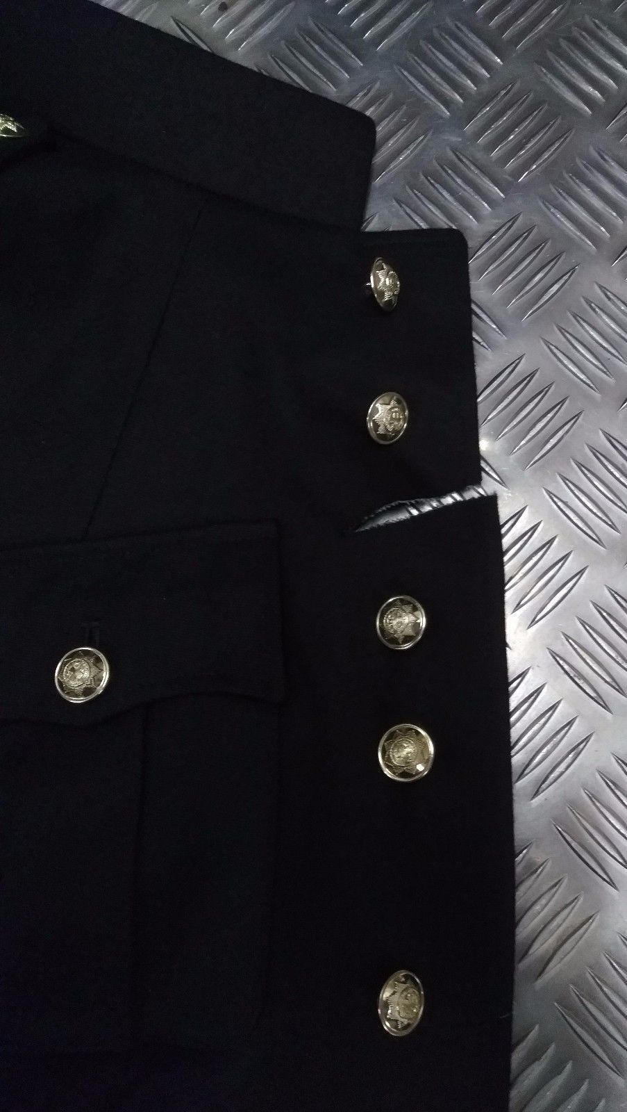 Genuine British Army No1 Irish Guards Dress Ceremonial Jacket Blues - Asst Sizes