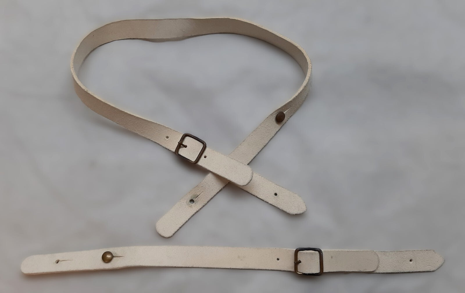 Sword Slings British Buff Leather Straps For HCav Waist Belts No11 ETC x2