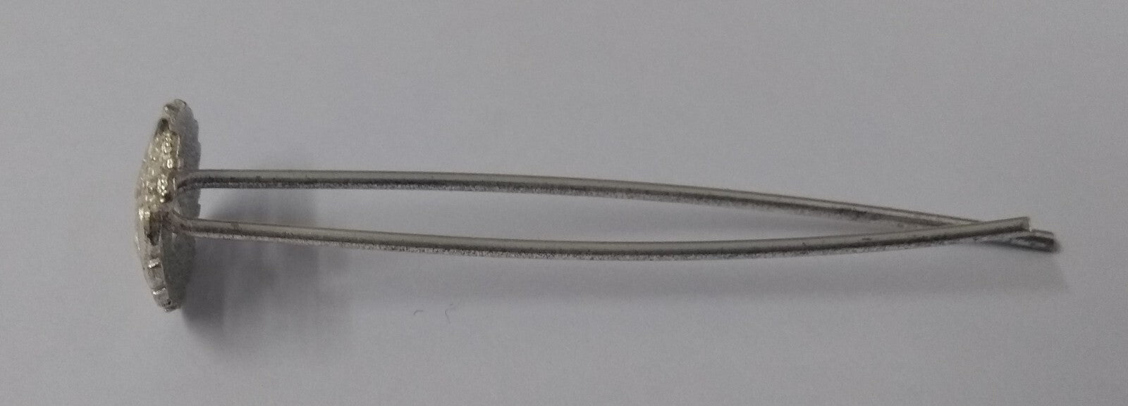 Small Insignia Badges British Made Obsolete Stock Long Double Prong Fixing