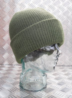 ARMY GREEN Knitted Beanie Hat / Watch Cap / Woolly Hat - One size - BRAND NEW