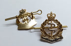RAMC Collar Dogs Army Style R.A.M.C Metal Badges & Split Pins