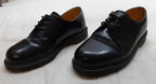 Dr. Martens Shoes Black Airwair Soles DM`s Industrial Full Grain Leather UK 6