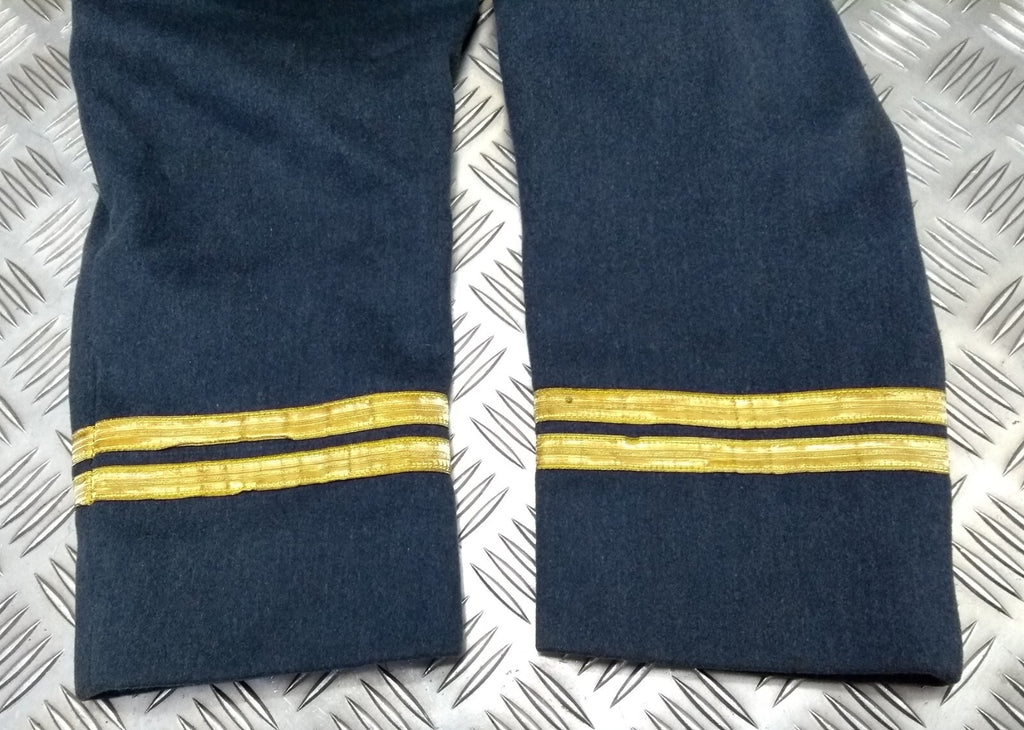 RAF Royal Air Force Vintage Mess Jacket Airforce Blue Grey Colour with Braided Cuffs by Moss Bros