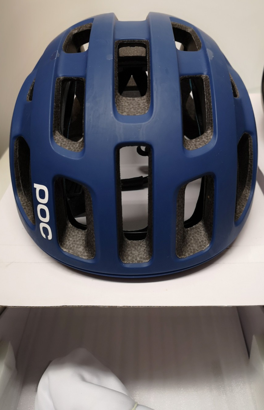 POC Ventral Air Spin Lead Blue Matt 250g 56-61 Bicycle Helmet Used with Box