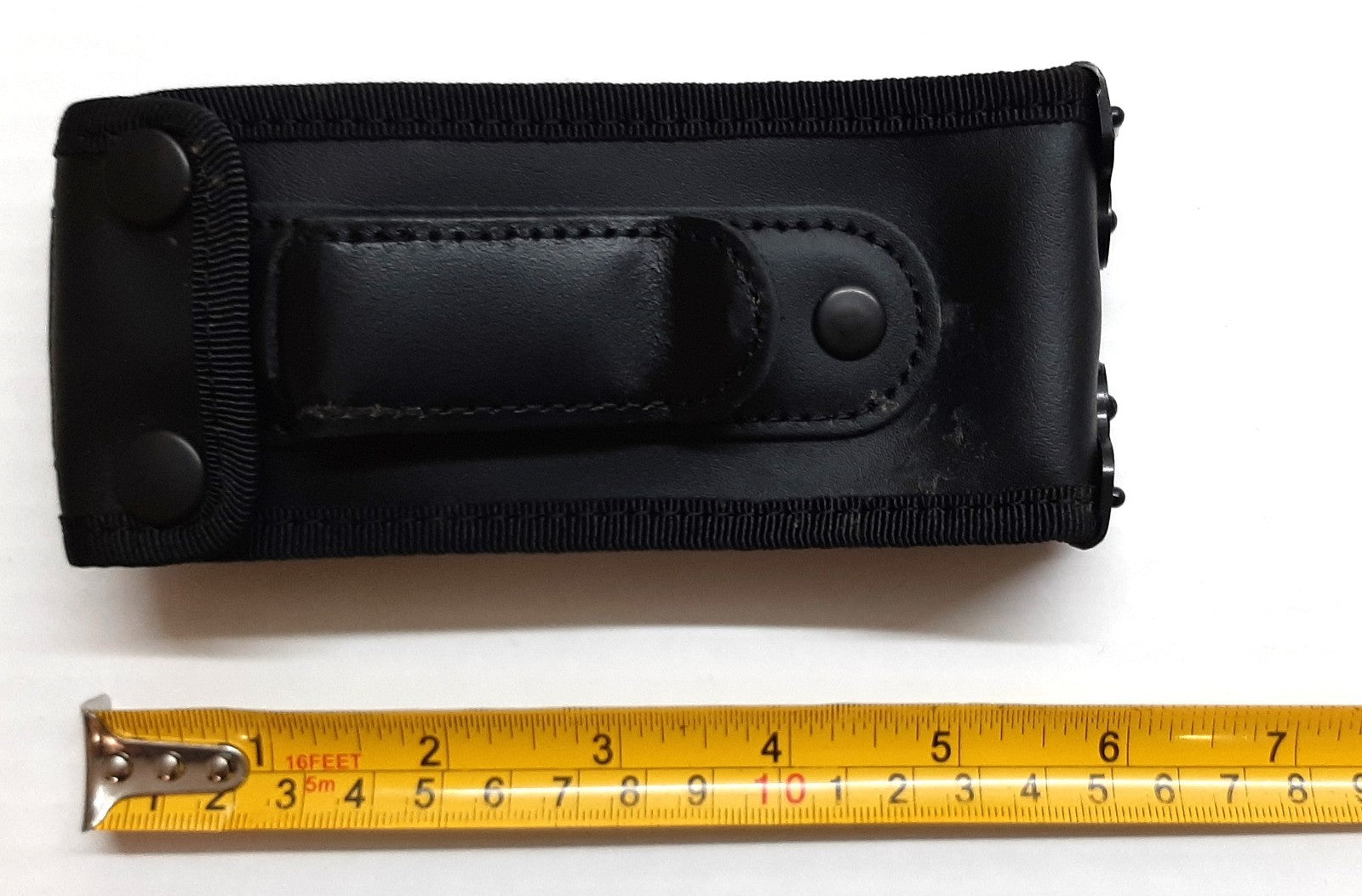 Belt Clip Radio Holder Leather Case Communications Device Carrier UK Forces