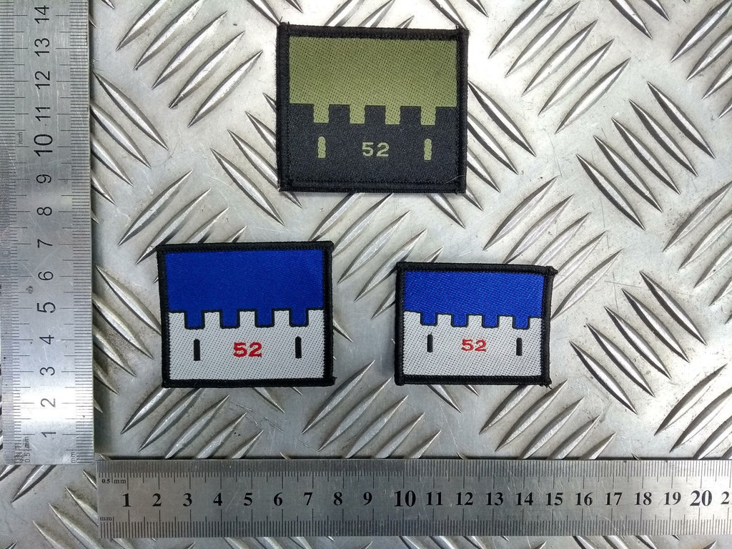 British Army 52nd Infantry Brigade TRF Patch Badges