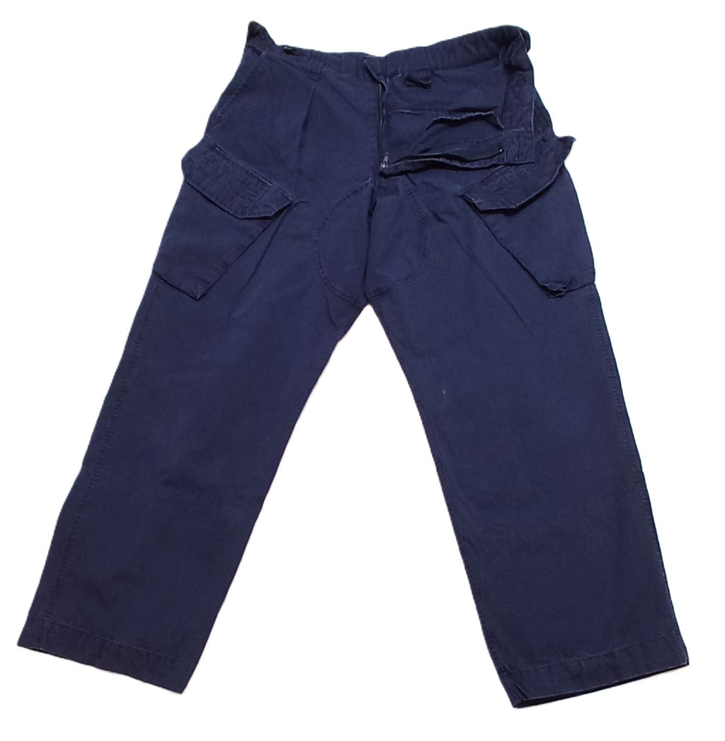Navy Combat Trousers RN British Royal Naval Blue FR Fire Resistant Combats