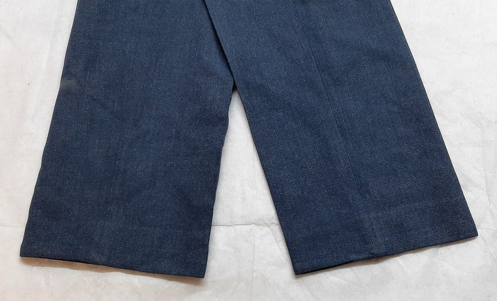 RAF Royal Air Force Trousers Mens Blue - Grey Old Pattern British Dress Waist 31"