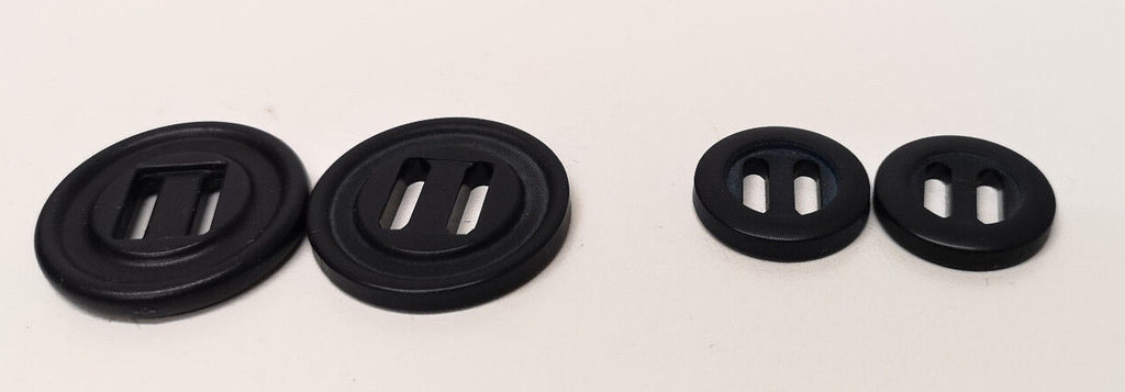 Issue 2 Slot Plastic Trousers 27mm or 19mm Navy Buttons