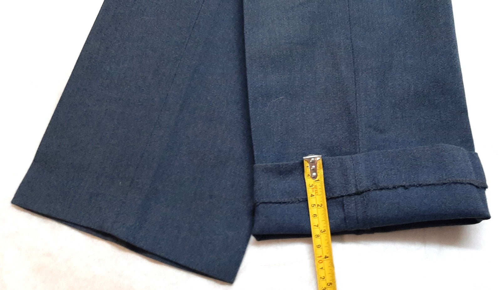 Vintage Trousers RAF Royal Air Force Dress Old Pattern Air Force Blue Grey Colour W 88cm