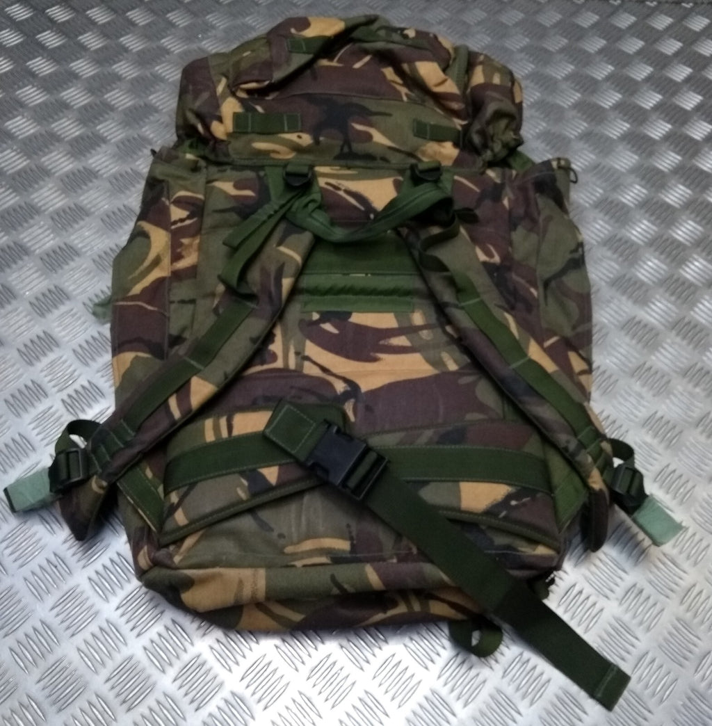 DPM Woodland Bergen Rucksack Old Pattern British Army Short Back IRR INF Frame