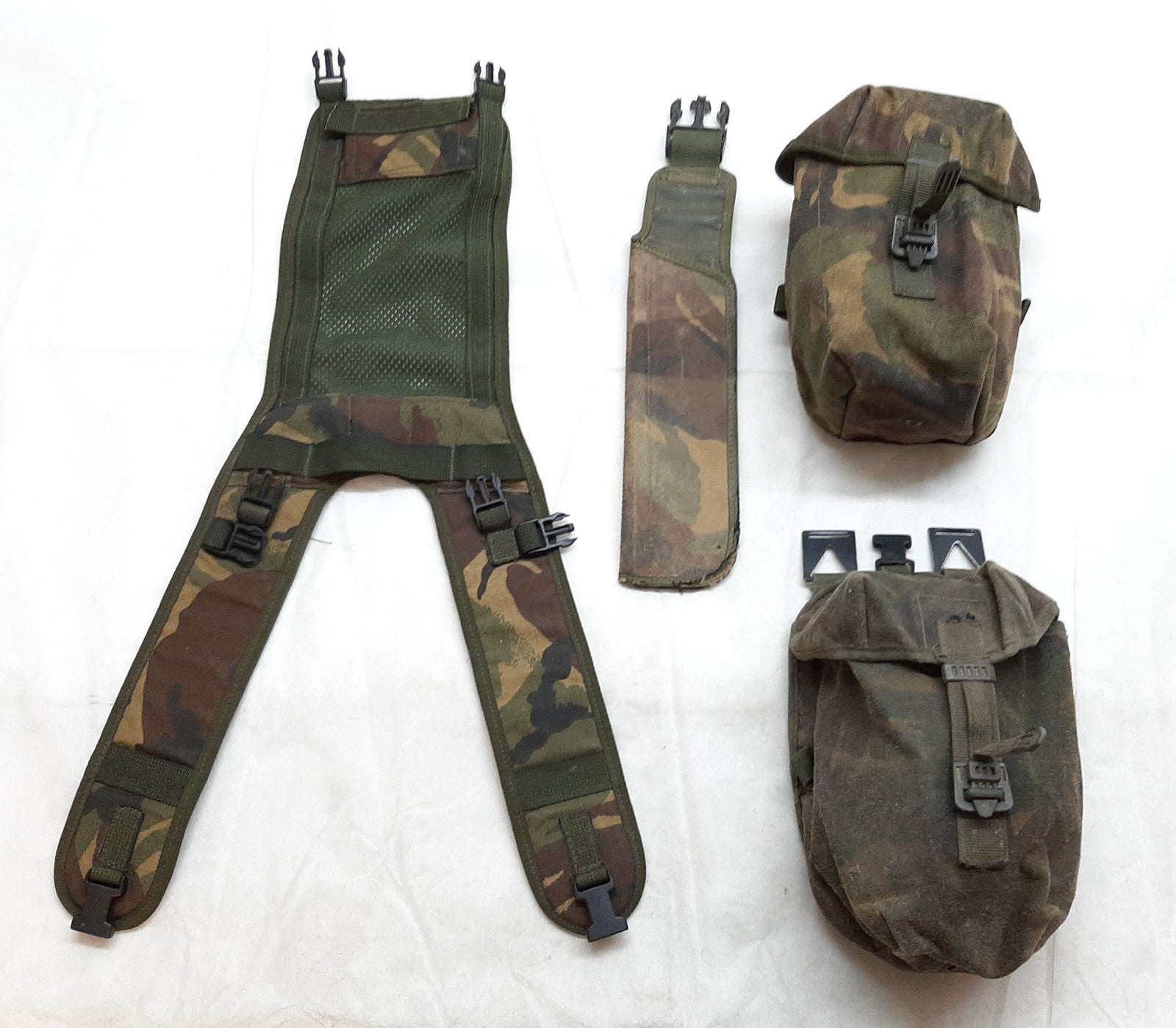DPM Army Webbing Soldier 95 / 2000 Four British Camouflage Assorted Items