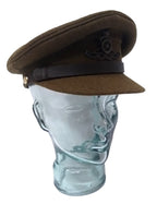 No2 Officer Hat Artillery British Army Full Insignia & Chin Strap Goldings 55cm