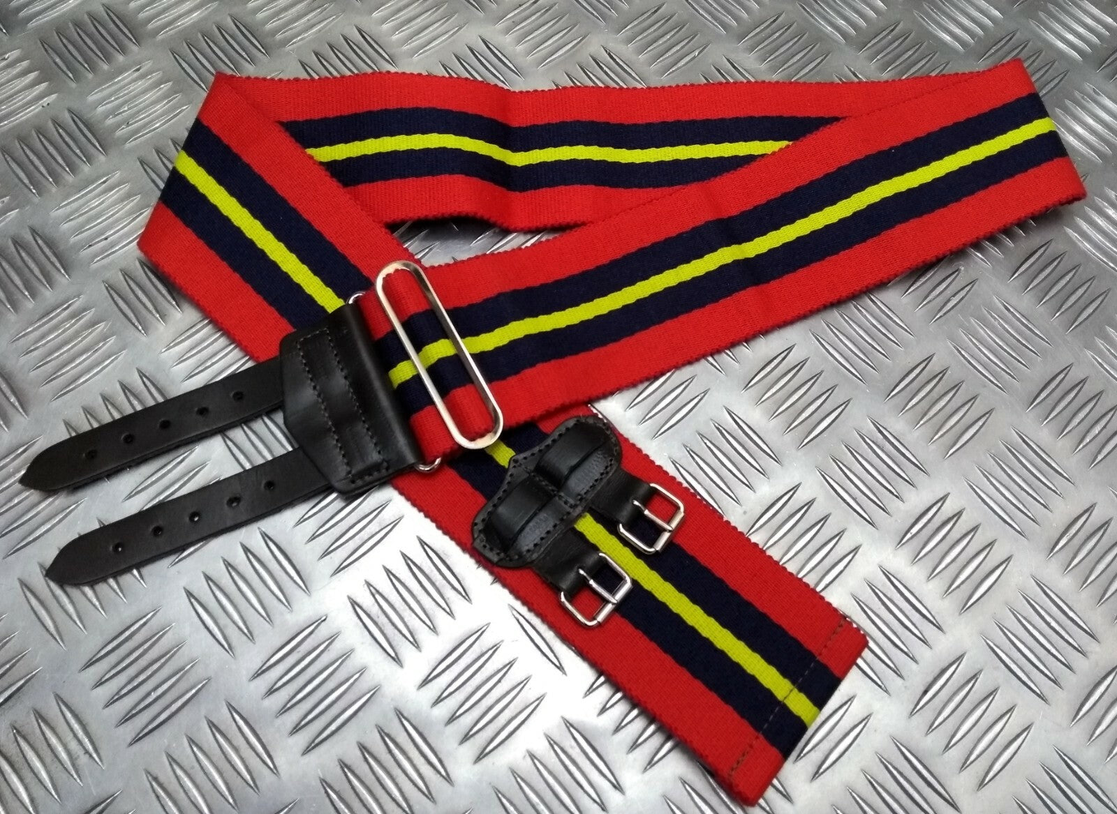 Royal Artillery Stable Belt Leather Straps British Army Issue London NEW