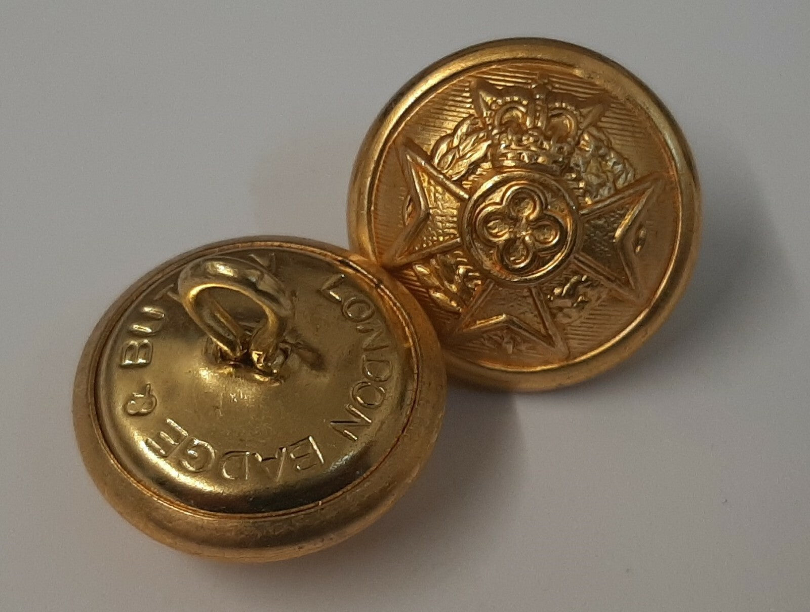 Genuine British Army Royal Chaplains’ Department (RAChD) Dress Buttons