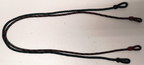 Twisted Multi Coloured Lanyards Set of 2