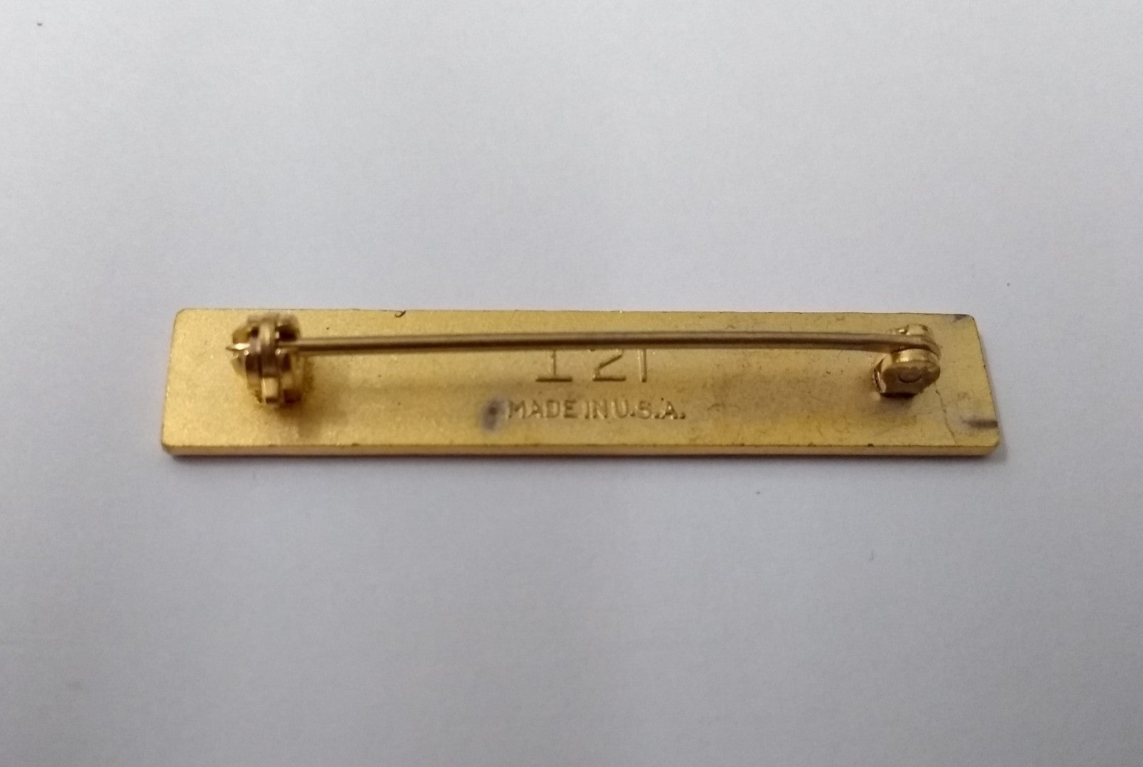 Genuine U.S Issued Metal Pin Bar Roman Numerals V XV or XXV I21