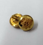 Genuine British Army Issue The Scots Guards Mounted Gilt Dress Cap Buttons 22L
