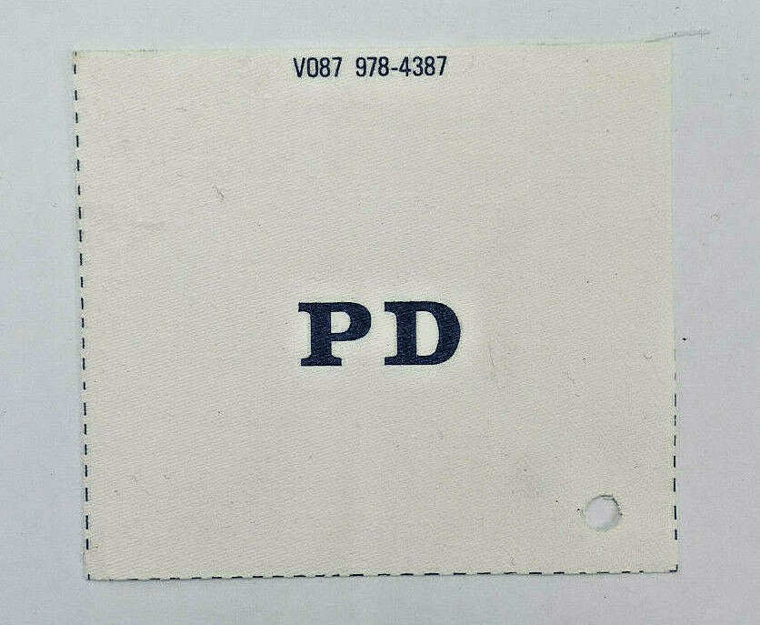 Royal Navy Pharmacy Dispenser PD Naval Branch Specialisation Patch Blue on White