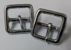 Genuine British Issue Chrome 3/4" Buckles for Leather Straps X2 STD135