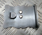 RRS Buckle Lion Insignia Large Parade Subdued Chrome Buckle British Army Style