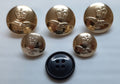 RAF Royal Air Force Airforce No1 Button Set For Air Force Dress Jacket or Tunic