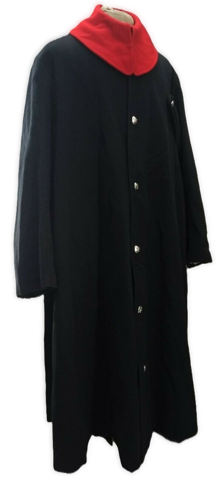 Genuine British Army Blues and Royals RHG Wool Parade Coat Red Collar