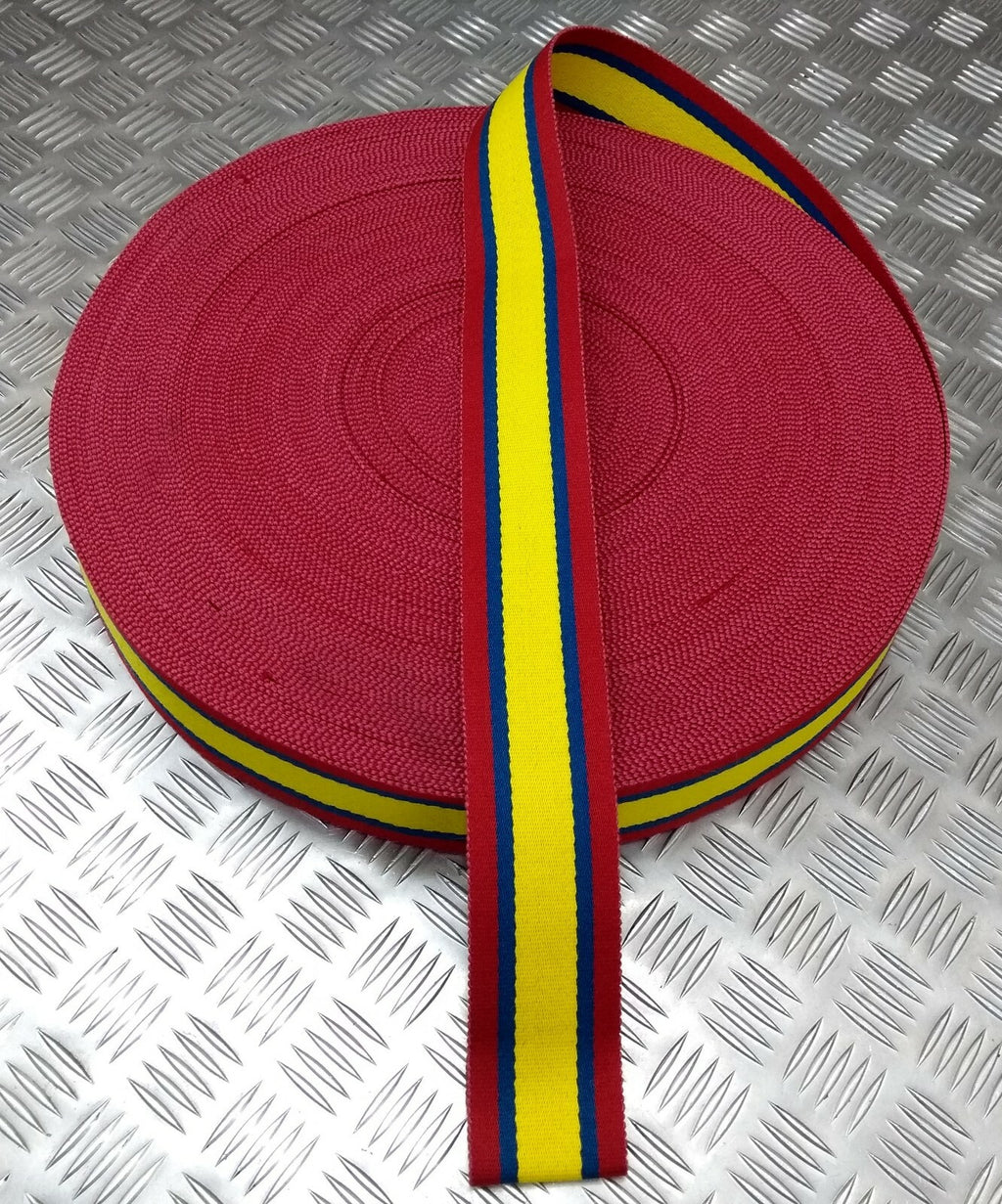 Genuine British RHA Royal Horse Artillery 4th Reg Stable Belt Material 64mm