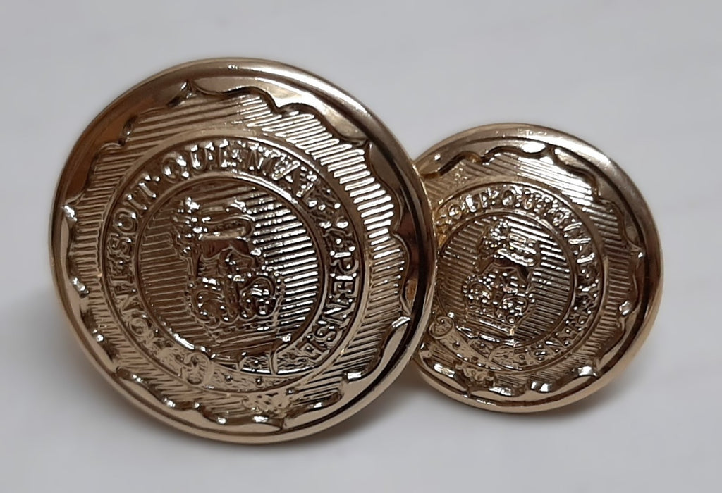 Royal Logistic Corps No2 Ring Back Button Set British Army RLC Insignia OFC