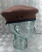 Brown Beret Service Dress Hobson of London Mil-Spec Lined Wool New Old Stock