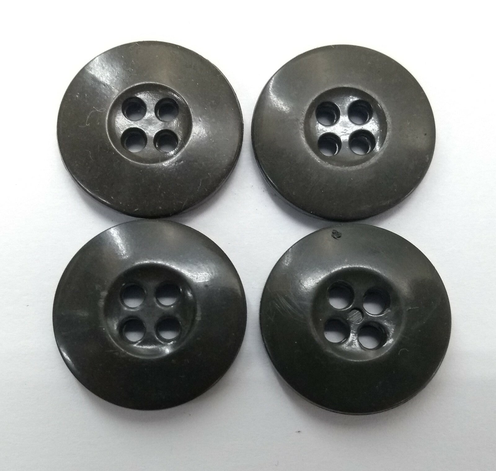 Genuine Vintage German Army Buttons For Field Grey Clothing Moleskin 18.5mm