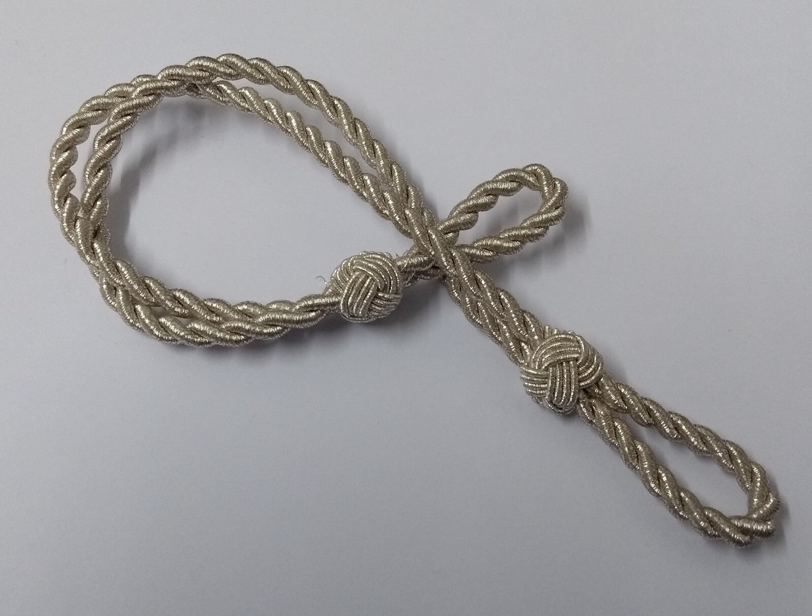 Hat Cord Gold & Silver Twisted Issue Ceremonial Officer's Dress Cap