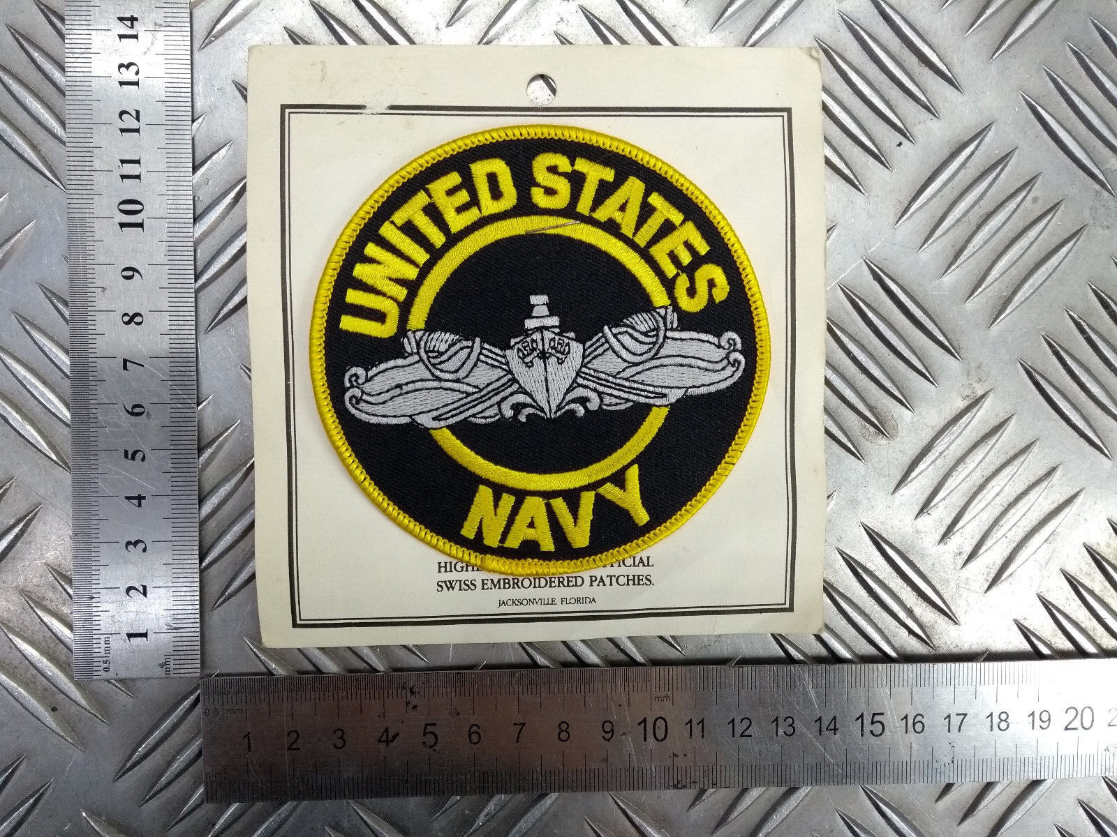 United States Navy Round Braided Patch US
