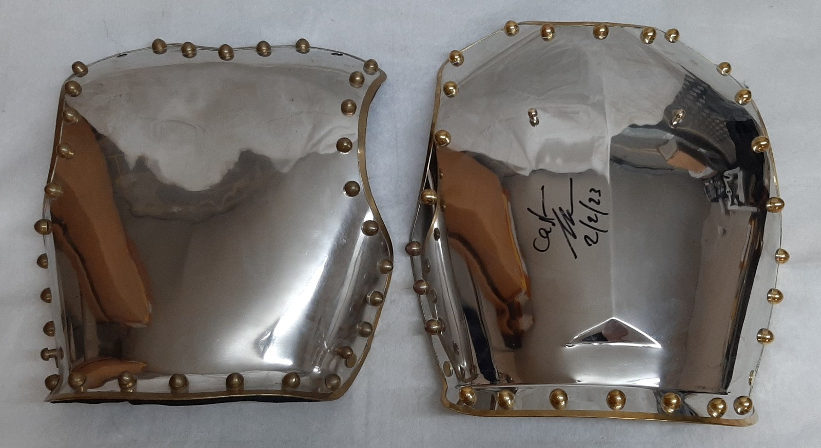 British Army Cuirass H Cav Household Cavalry Issue Polished Front & Backplate 1.