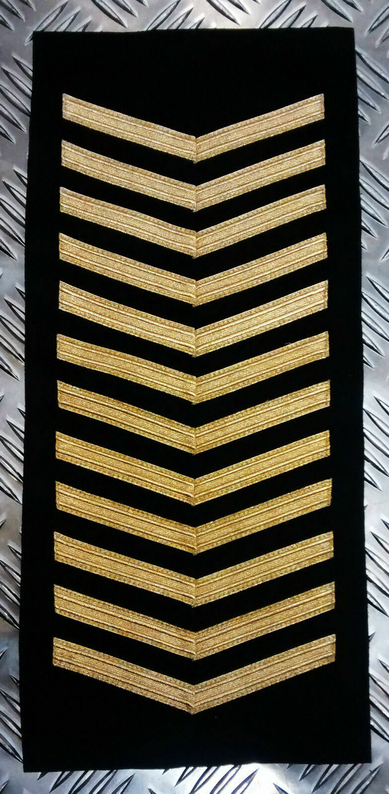 British Royal Navy RN Gold Chevrons Good Conduct Stripes Full Roll - New