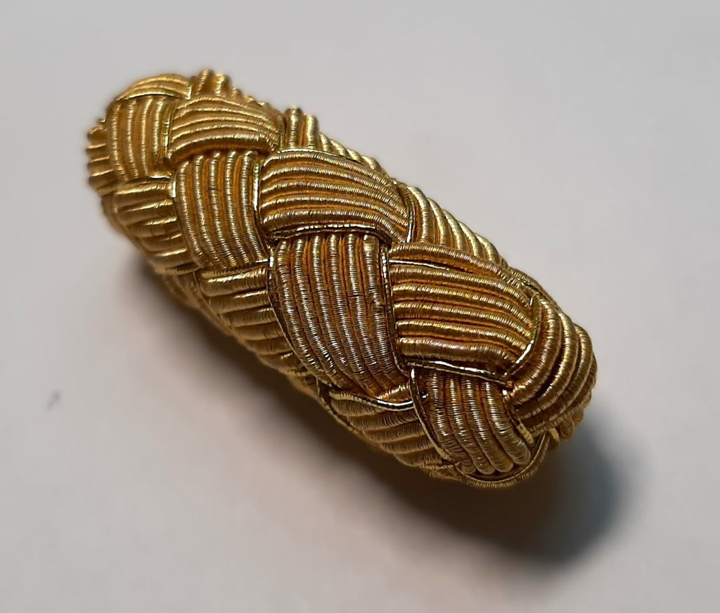 Gold Frock Wire Olivette (Button) British Ceremonial & Royal Events
