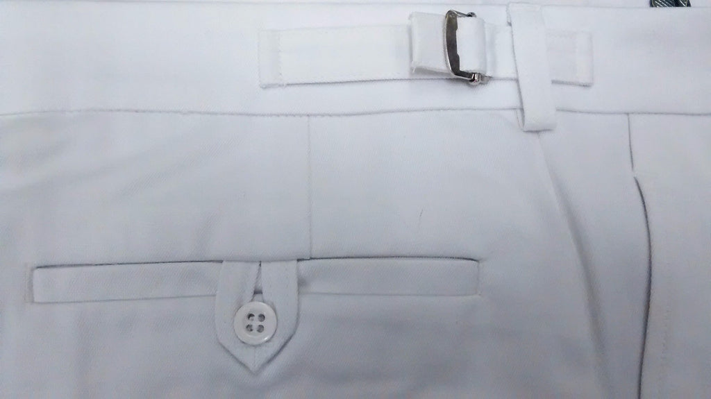 RN White Trousers Class 2 CII RN Bell Bottoms Naval Sailor - NEW