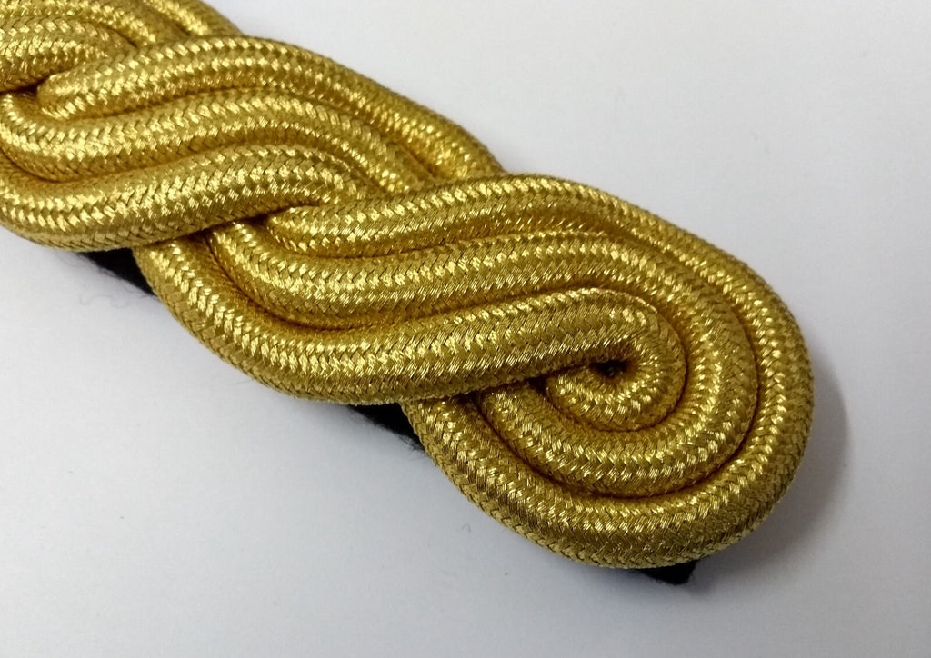 Shoulder Cords Gold Ceremonial Parade Issue No Insignia Made in the UK