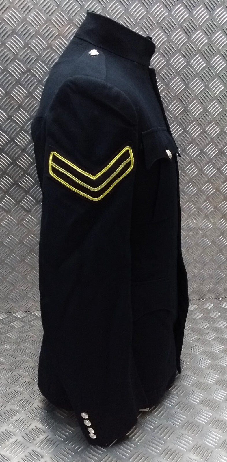 British Army Vintage No1 Irish Guards Dress Ceremonial Jacket Other Ranks Size 16 Faulty