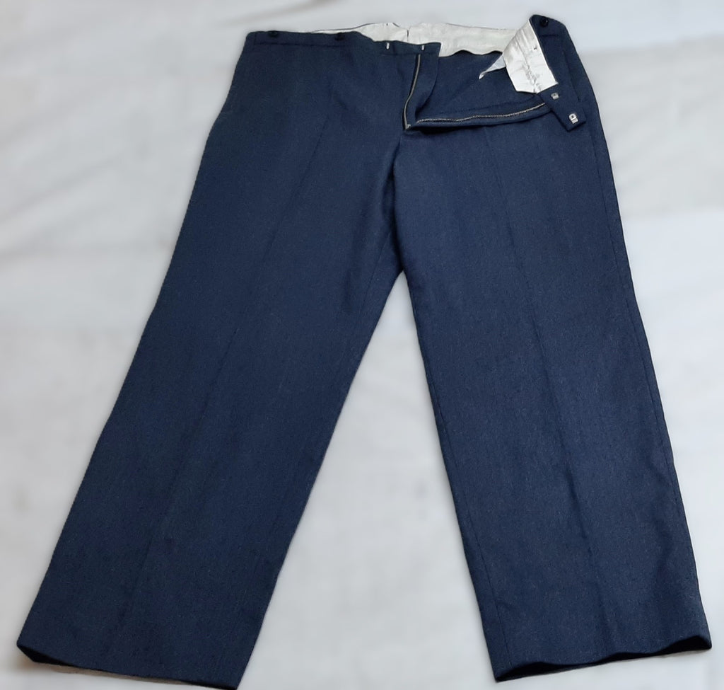 RAF Royal Air Force Mess Trousers Old Pattern Blue Grey Type Fancy Dress Goodwood 44" Waist