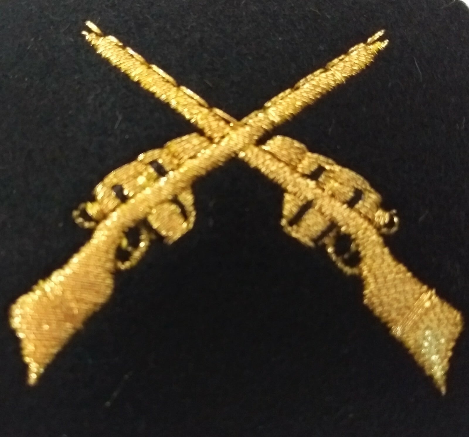 British Royal Marines RM Marksman Crossed Rifles Qualification Patch