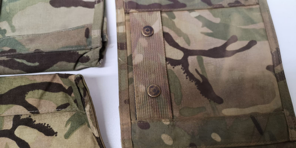 MTP Virtus Webbing System MOLLE Lower Side Protection Pouches Left and Right