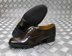 Genuine British Issue Womens Brown Leather Service Gibson Shoe- NEW