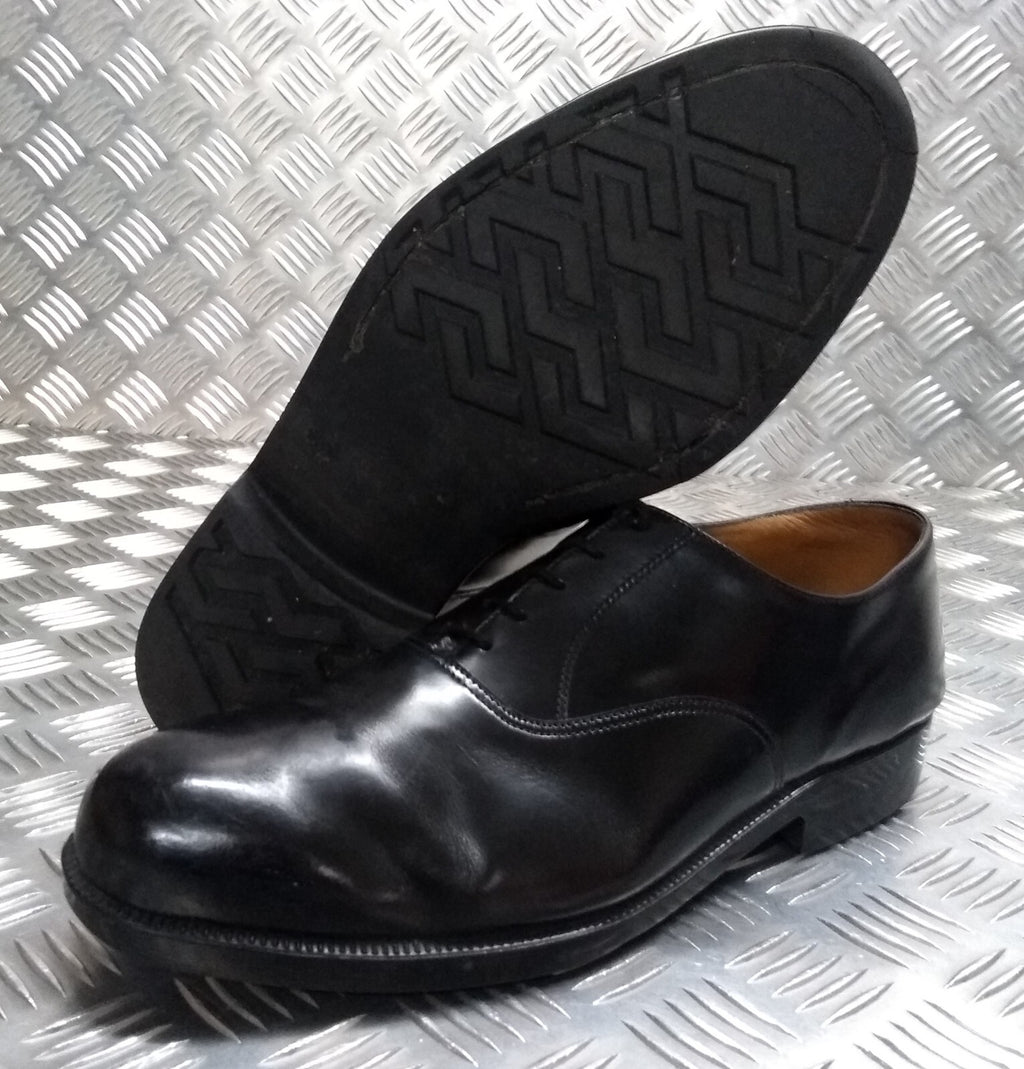 Black Parade Shoe Genuine British Type Plain Toe Cap DMS Sole Grade 1