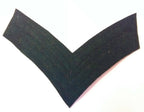 Vintage British Gold Wire 2 Bar Chevron on Green