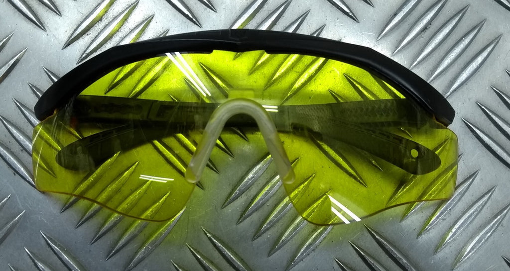 Army Ballistic Glasses Revision Version 1 Hi Contrast Yellow Lens & Soft Case