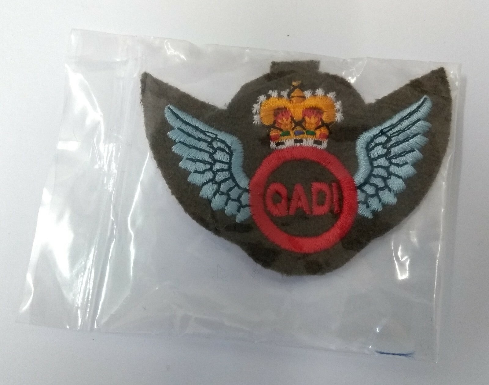 Genuine British Qualified Air Dispatcher Instructor Wings Patch NEW
